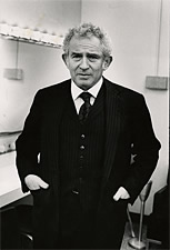 Portrait of Norman Mailer. Click to enlarge.